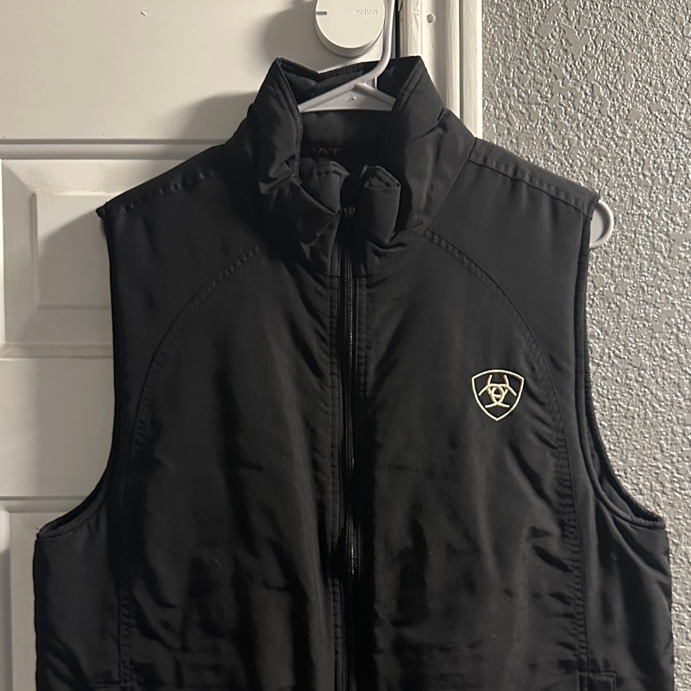 Ariat Black Quilted Vest